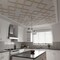 Ekena Millwork 29 78W x 29 78H x 14T Small Fowler Decorative Fretwork Wood Ceiling Panels, Red Oak CELW30X30X0250FLRRO - alternate 4